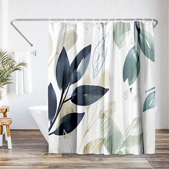 Americanflat Leaves Shower Curtain