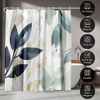 Americanflat Leaves Shower Curtain