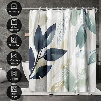 Americanflat Leaves Shower Curtain