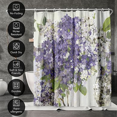 Americanflat Hydrangea Shower Curtain