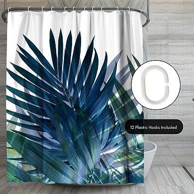 Americanflat Palms Leaves Shower Curtain