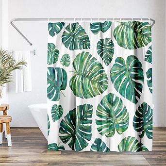 Americanflat Leaves Shower Curtain