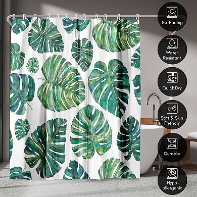 Americanflat Leaves Shower Curtain