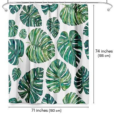 Americanflat Leaves Shower Curtain