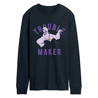 Disney Villains Men's Trouble Maker Long Sleeve