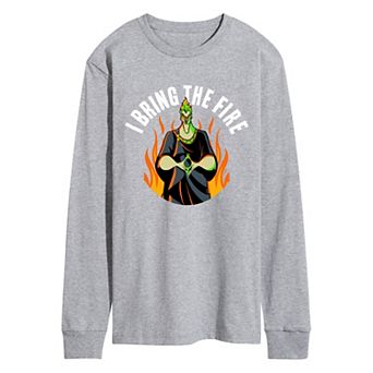 Disney Villains Men's Fire Hades Long Sleeve