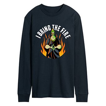 Disney Villains Men's Fire Hades Long Sleeve