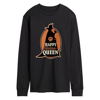 Disney Villains Men's Happy Hallowqueen Long Sleeve