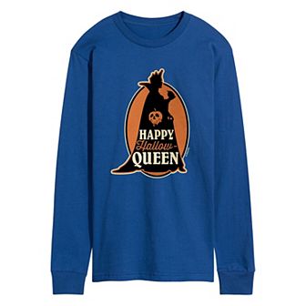 Disney Villains Men's Happy Hallowqueen Long Sleeve