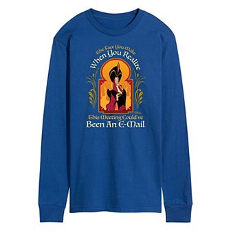 Disney Villains Men's Email Long Sleeve