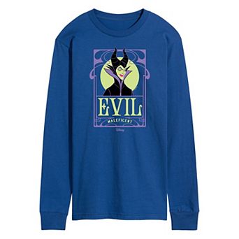 Disney Villains Men's Evil Maleficent Long Sleeve