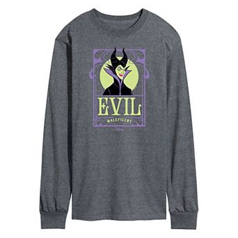 Disney Villains Men's Evil Maleficent Long Sleeve