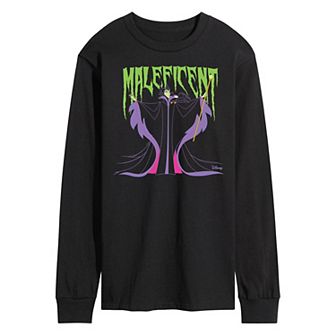 Disney Villains Men's Maleficent Long Sleeve