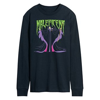 Disney Villains Men's Maleficent Long Sleeve