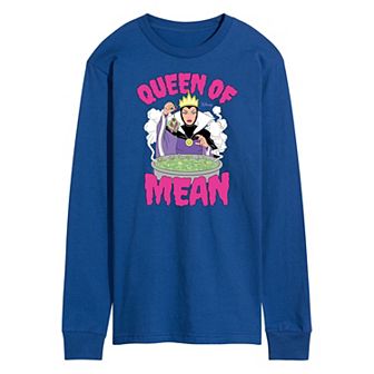Disney Villains Men's Queen Of Mean Long Sleeve