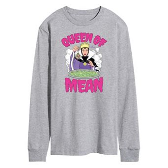 Disney Villains Men's Queen Of Mean Long Sleeve