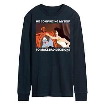 Disney Villains Men's Ursula Bad Long Sleeve