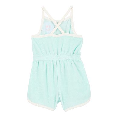 Baby Girl Carter's Embroidered Cover-Up Romper