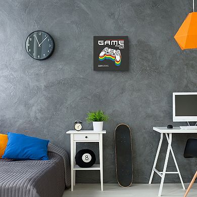 Let the Game Begin Canvas Wall Art