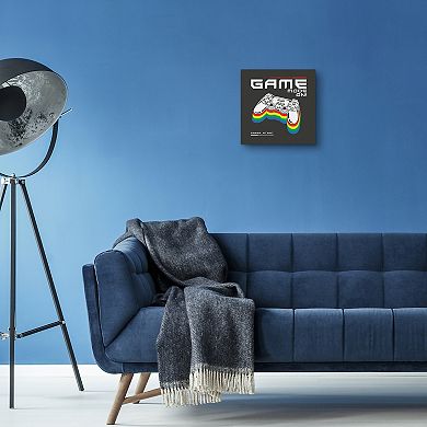 Let the Game Begin Canvas Wall Art