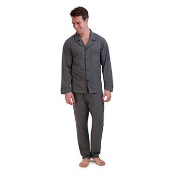 Men's Hanes® Knit Pajama Shirt & Pajama Pants Set