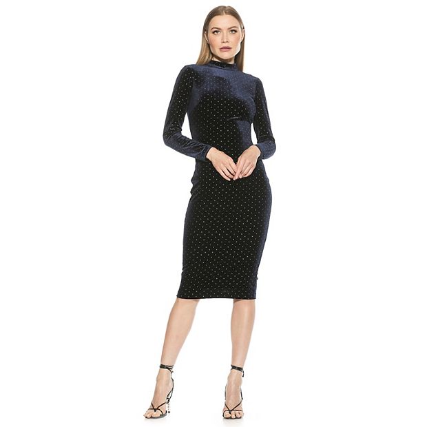 Alexia admor store mock neck dress