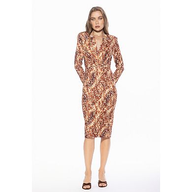 Women's ALEXIA ADMOR Arleth Long Sleeve Sheath Dress