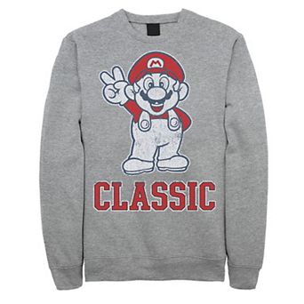 Men's Super Mario Bros Classic Draw Fleece