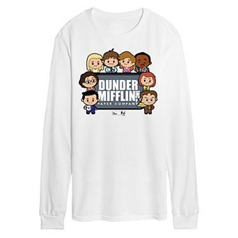 Men's The Office Dunder Mifflin Long Sleeve