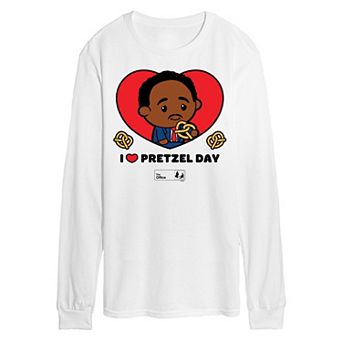 Men's The Office Pretzel Day Long Sleeve