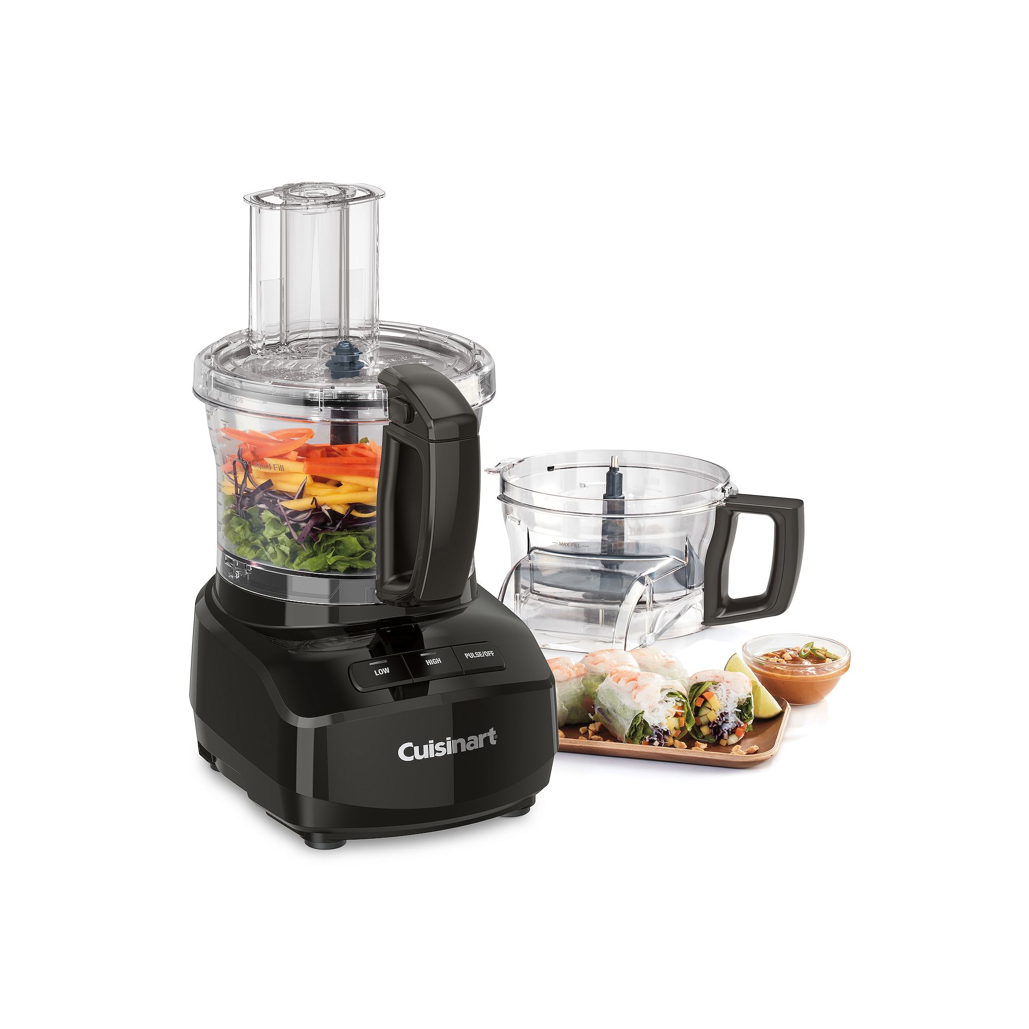Cuisinart® 9-Cup Continuous Feed Food Processor, Black