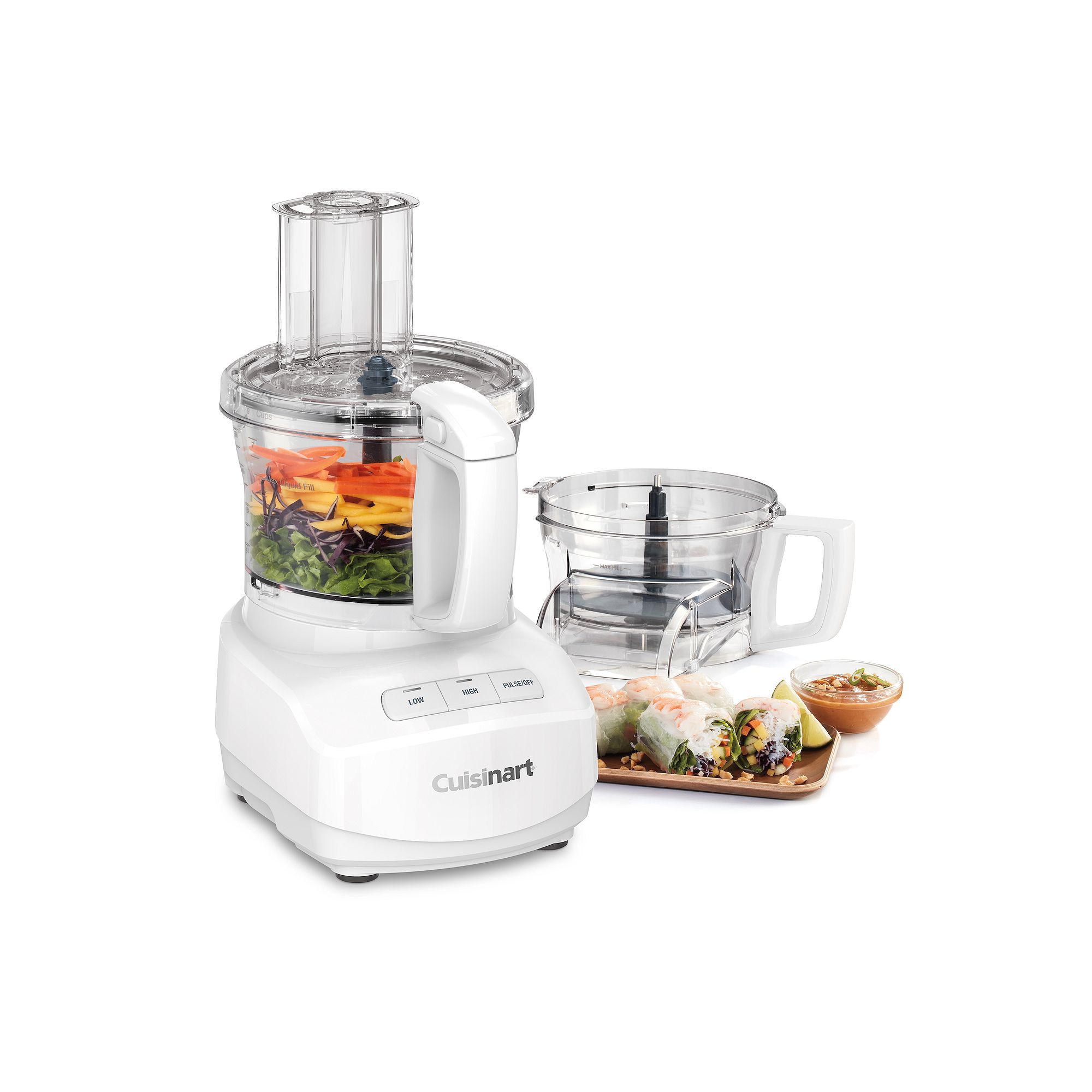 Cuisinart® 9-Cup Continuous Feed Food Processor, White