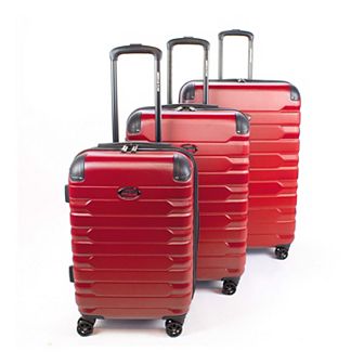 American Flyer Mina 3 pc Hard Side Luggage Set