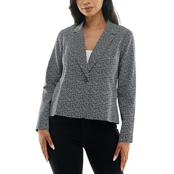 Women's Nina Leonard Cropped Blazer Jacket