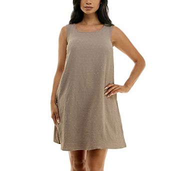 Women's Nina Leonard Wave Pocket Trap Dress