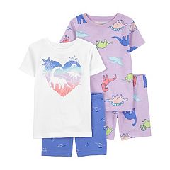 Toddler Boy Bluey Ruff 4-Piece Pajama Set