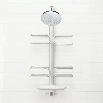 OXO Good Grips 3-Tier Aluminum Shower Caddy