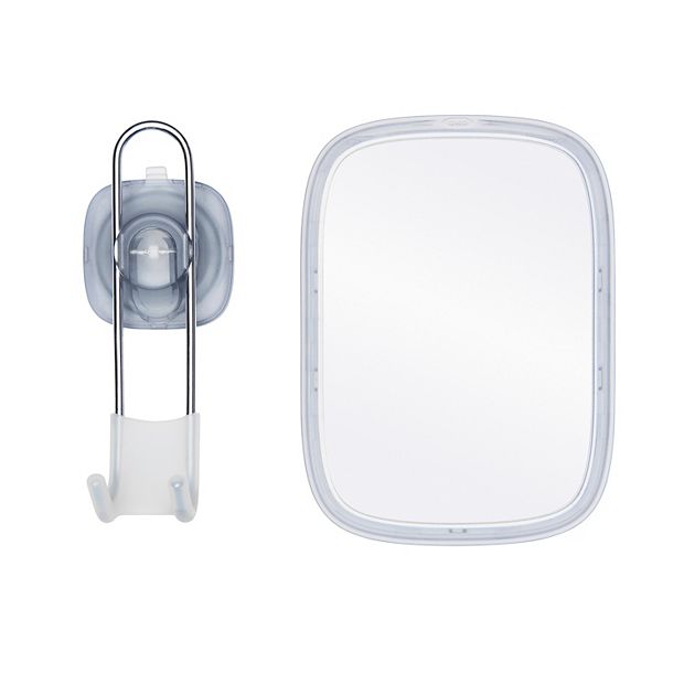  OXO Good Grips Fogless Shower Mirror, Chrome, 6.8