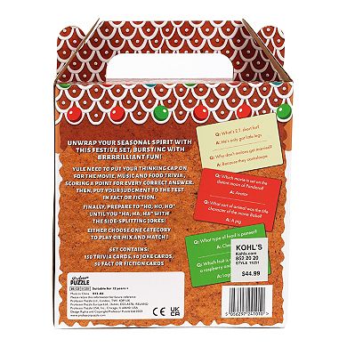 Professor Puzzle Gingerbread House Fun