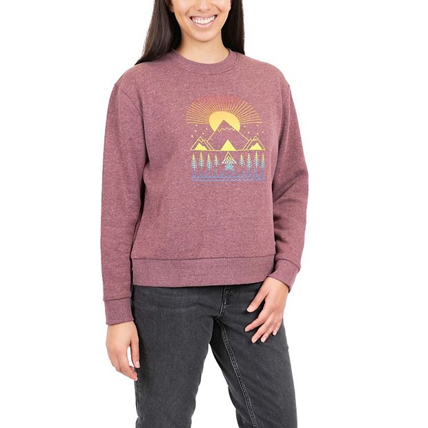 Mountain graphic online sweatshirt