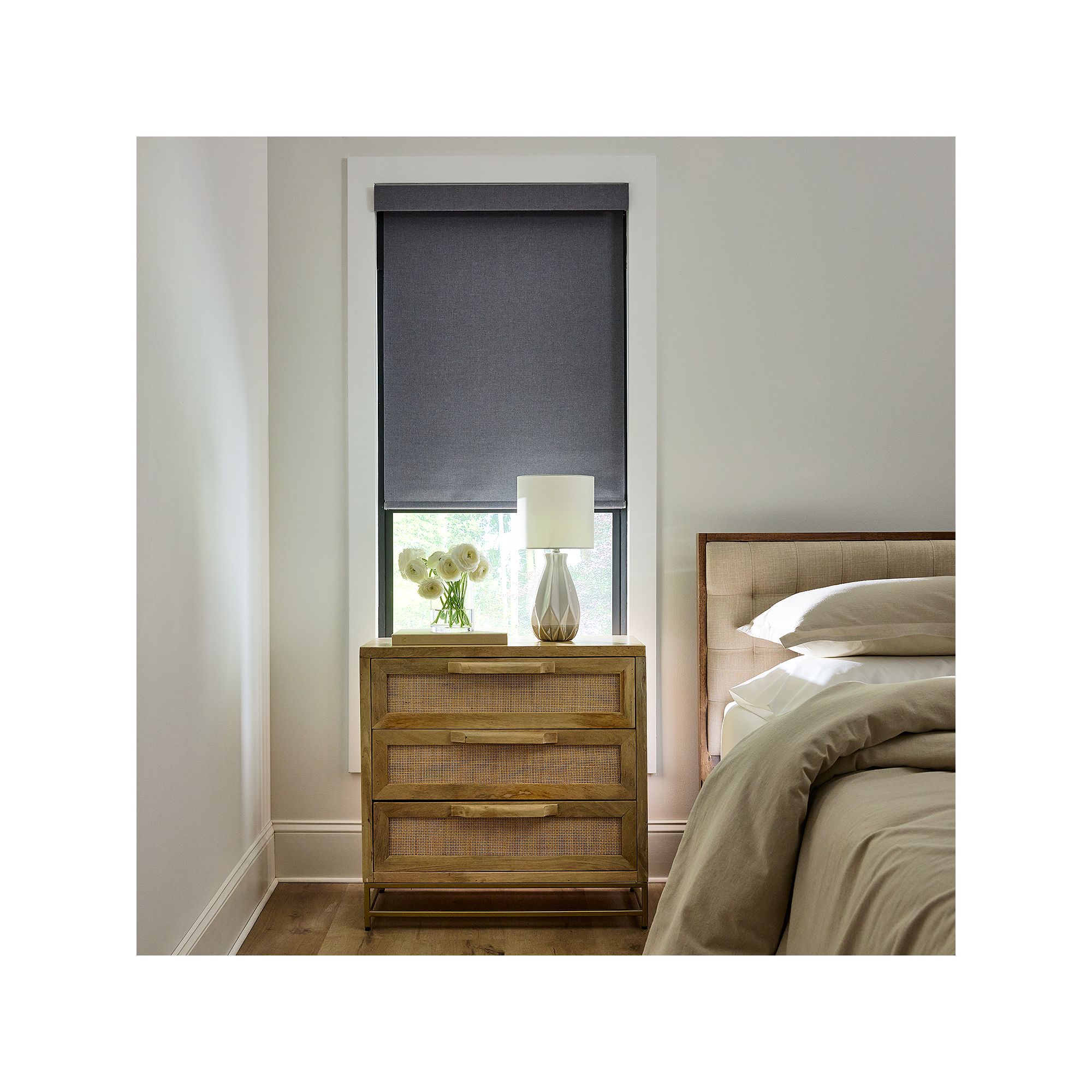 Sonoma Goods For Life® Easy Rise Blackout Roller Shade, Gray
