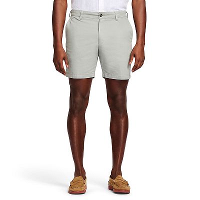 Men s IZOD 7 in. Saltwater Flat Front Chino Shorts