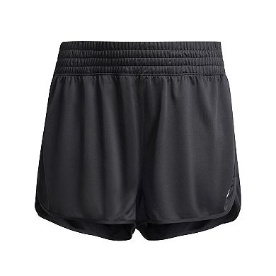 Plus Size adidas Pacer Essentials Knit High-Rise Shorts