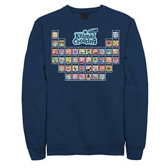 Men's Nintendo Animal Crossing Periodic Table Fleece