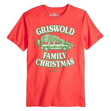 Men's National Lampoon's Christmas Vacation Griswold Family Christmas Graphic Tee