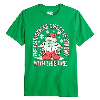 Men's Star Wars Grogu Holiday Graphic Tee