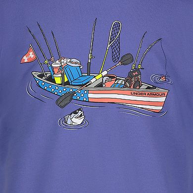 Boys 8-16 Under Armour Fishing Canoe Americana Short Sleeve Graphic Tee