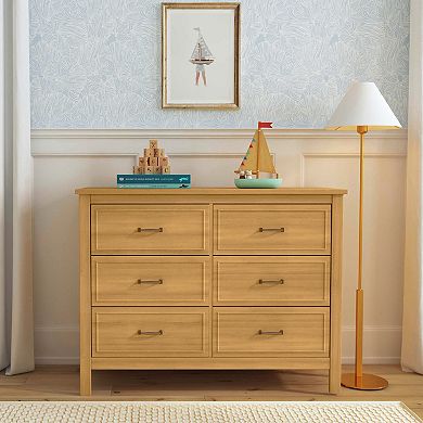 DaVinci Charlie 6-Drawer Double Wide Dresser