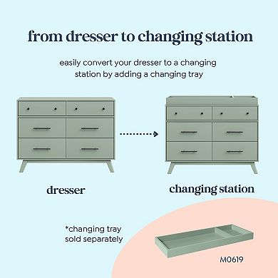 DaVinci Otto 6-Drawer Dresser