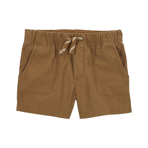 KHAKI SHORT IN CANVAS, BABY KHAKI SHORT IN CANVAS, BABY